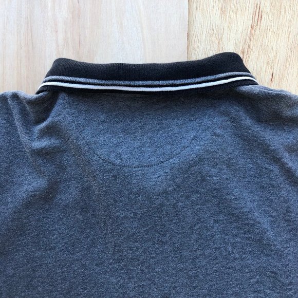 LE COLLEZIONI STRUCTURE Men’s Heather Gray Pullover Long Sleeve Shirt sz XL - Picture 4 of 5